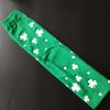 Calcetines Irlandeses Calcetines Rayados de Trébol Verde Calcetines para el Día de San Patricio