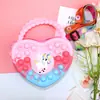 Bolsa de Silicona al por Mayor Bolso Cruzado para Niñas Almacenamiento Billetera para Monedas Alivio del Estrés Infantil Bolsa Tote de Hombro con Burbujas Bolsa de Almacenamiento Regalo