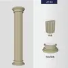Columna Romana Terminada Columna de Esquina Decorativa Estructura Secundaria EPS Líneas Decorativas para Muros Exteriores Columna de Cerámica Expandida Fija,
