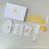 Conjunto de Talheres Descartáveis de Aniversário, Caixa de Presente Personalizada de Alta Qualidade para Confeitaria, Plástico Espesso Utensílios de Mesa para Bolo 5 em 1