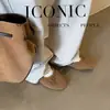 Zapatos Planos de Celebrity de Internet Franceses con Borrego Talla Grande Rosa Hada Perezosos de Punta Cerrada Peludos para Mujer Ropa de Abrigo Otoño/Invierno