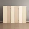 Biombo Plegable para Sala de Estar, Estilo Minimalista Moderno Color Crema, Adecuado para Dormitorio, Hogar, Oficina, Panel de Pantalla Blanco Hueso