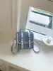 Mochila de Mezclilla de Moda para Mujer, Nueva Mochila de Viaje con Diseño de Nicho Transfronterizo, Bolso Versátil Multifuncional para Hombro y Cruzado