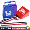 Festa de evento sino de vaca metal quadrado sino de vaca de quatro polegadas cordão sino de vaca de três polegadas artesanato sino de ferro atacado