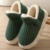 Pantuflas Transfronterizas, Pantuflas de Algodón de Invierno, Bolsos para Mujer con Suelas Gruesas, Zapatos Calientes de Interior para Confinamiento, Zapatos de Algodón Felpudo Todo Incluido al por Mayor