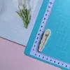 Novos acessórios de cabelo atacado moda feminina simples menina menina liga cor de chá de leite grampo de cabelo clipe de pressão franja grampo para franja quebrada