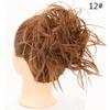 Pacote de cabelo de cauda de frango Headwear feminino Cabeça de bola de cabelo curto Cauda de frango bagunçado estilo punk laço de cabelo laço de cabelo feminino de seda de alta temperatura
