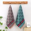 Toalha Quadrada Gaoyang Algodão Atacado Espessada Doméstica 34*34cm Jacquard Tingido com Fio Grande Quadrada Toalha Quadrada Kidsren Atacado