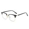 Nova moda masculina anti-luz azul óculos tr90 metal miopia armação de óculos negócios casual armação de óculos fábrica atacado