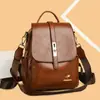 Mochila Femenina Transfronteriza Otoño e Invierno 2026 Nueva Moda Bolso de Mano Versátil Bolso de Hombro Mochila Retro Exquisita Multicapa