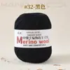 Ovillo de Hilo de Lana Hilo de Lana de Alpaca Grosor Medio Hilo para DIY Tejido a Mano Hilo de Cachemir Ganchillo Calcetines Bufanda Hilo Lote