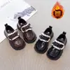Zapatos para Niñas Zapatos de Princesa de Cuero para Niños 2026 Otoño Forro Simple Suela Blanda Mocasines Estilo Británico Adorno de Encaje