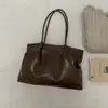Bolsa Feminina Tendência Transfronteiriça 2026 Inverno Novo Estilo Bolsa de Ombro de Alta Qualidade Moda Simples Grande Capacidade Bolsa Tote para o Dia a Dia