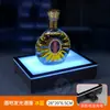 Soporte Luminoso Recargable LED para Botellas de Vino Barra Cubo de Hielo Creativo Colorido Cubo para Champagne Base para Vino Soporte de Exhibición para Champagne