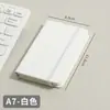 Cuaderno A7 Completamente Forrado con Correa, Bloc de Notas Portátil de Bolsillo, Venta al por Mayor desde el Fabricante, Mini Cuaderno de Oficina Transfronterizo