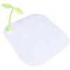 Cubierta de desagüe de piso pequeña con brotes de frijol, sellado de silicona, antiolor, desagüe de piso para alcantarilla de inodoro, antibloqueo, antiinsectos, antiolor cruzado, desagüe de piso