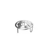 Mini Estante Plegable de Acero Inoxidable para Cocinar al Vapor Hogareño Modelo Nuevo 2026 Soporte para Baño María Cesta Vaporera Estante para Olla a Presión
