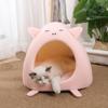 Casinha de Cachorro, Casinha de Gato, Casa de Estimação, Casinha de Cachorro Pequeno e Médio, Casinha de Cachorro Teddy, Cama de Cachorro, Iurte de Uso Duplo para Inverno e Verão para Quatro Estações