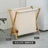 Cesta de ropa sucia, cesta de lavandería grande plegable para baño, cesta de almacenamiento de ropa sucia para el hogar de tela, transfronterizo