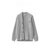 Novo cardigã de malha outono e inverno para homens, suéter de outer wear moderno estilo coreano, jaqueta retro solta para negócios casuais para homens