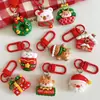 Chaveiro de Natal Cartoon para Casa Ornamento Fofo do Papai Noel Presente Acessório para Pendurar na Mochila Presente para Melhor Amigo