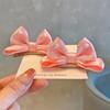 Primavera Novo Doce Rosa Floral Acessórios de Cabelo Infantil Clipe Tridimensional Grampo de Cabelo para Meninas Acessórios de Cabeça para Meninas Celebridade da Internet