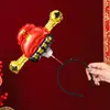 Duoyang Año Nuevo 2026 Creativo Primavera Globo Diadema Pasador Día de Año Nuevo Festivo Divertido Foto Regalo