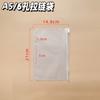A5A4B5A6A7 Bolsa con Cremallera de PVC Esmerilado Bolsa con Cremallera Bolsa de Almacenamiento Bolsa a Juego de Hojas Sueltas Bolsa para Información de Documentos