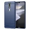 Funda de silicona suave cepillada para Nokia 2/2.1/2.2, funda protectora para Nokia 2V/2.3/2.4.