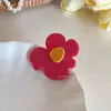 Clip de Pelo Colorido Flor Dopamina Dulce para Mujeres 2026 Nuevo Pinza Lateral Dulce y Linda Accesorio para el Cabello