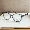 Armações de Óculos Vintage Cat-Eye para Mulheres, Óculos Lisos Tendência Estilo Coreano para Rostos Redondos, Podem Ser Personalizados com Lentes de Grau