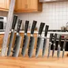 [Procesamiento Personalizado] Set de Chef Grabado con Láser Resina Negra Acero con Cabeza de Acero Cuchillo Pequeño de Cocina Cuchillo Especial de Cocina para Chef de Hotel