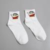Calcetines Medios Dibujos Animados Doraemon Crayon Shin Nuevo Harajuku Doraemon Rana ins Populares de Internet Calcetines de Moda