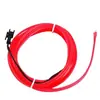 1- Cable Luminoso de 5m a Juego con Unidad USB Rellena de Pegamento E Luz Fría Tira de Luz para Coche Tira de Luz Interior Tira de Luz Ambiental