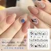 [Série X2] Adesivos Tridimensionais Adesivos 3D para Nail Art Adesivos de Diamante Joias Adesivos para Rosto DIY Adesivos Populares do Instagram para Nail Art Joias
