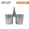 Venta Directa de Fábrica Cubo para Cuchillos y Tenedores Hogar Metal Hierro Vajilla Cuchillos Tenedores Palillos Cubo Portátil Doble Cubo Cubo de Almacenamiento de Herramientas