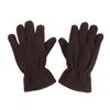 2024 nuevos guantes cálidos de forro polar color liso para hombre y mujer con dedos guantes cortavientos para montar en frío venta al por mayor