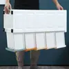 26/36/46cm Gabinete de Almacenamiento para Sándwiches Tipo Cajón Estante de Almacenamiento para Cocina Baño Gabinete Estrecho de Plástico Multicapa