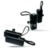 Cargador portátil tipo labial con doble interfaz IOS y TIPO C, plug and play, mini cargador