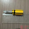 Destornillador pequeño de cabeza de zanahoria Phillips y plano, herramienta mini de acero 45#, destornillador pequeño corto endurecido, al por mayor