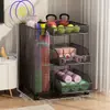 Cesta de almacenamiento para colchonetas de yoga, cesta de almacenamiento para equipo deportivo, soporte para raquetas de bádminton, estante de almacenamiento de juguetes, estante estrecho para equipo de fitness