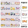 20 Piezas de Imanes Originales para Refrigerador Magnéticos Completos con Graffiti de Animales, Mascotas Lindas de Dibujos Animados, Adhesivos de Refrigerador Magnéticos Suaves Creativos y Adorables, Venta al por Mayor Transfronteriza