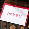 Tarjeta de Felicitación de San Valentín para Papá, Tarjeta de Bendición con Sobre, Tarjeta de Regalo con Mensaje, Tarjeta de Felicitación Estéreo