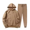 Conjunto de roupas masculinas para comércio exterior, agasalho de moletom esportivo, moletom com capuz masculino de fleece versátil e moderno