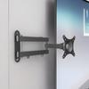 S32 Soporte de Pantalla LCD para Computadora Montado en Pared Giratorio Retráctil Soporte para TV Universal Montado en Pared