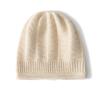 2023 Otoño e Invierno Nuevo gorro de cachemira unisex de color sólido clásico simple gorro de lana gorro de punto para mujer