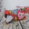 Bolsa Grande de Lona con Cremallera de Dibujos Animados Bolsa para Guardar Material Escolar Estudiante Bolsa de Lona Ecológica Estuche para Lápices Personalizado