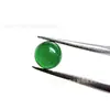 Cuentas Redondas Esmeralda en Stock, Cuentas Redondas Nano Verdes Resistentes a Altas Temperaturas, Cuentas Redondas de Cuarzo Ahumado, Cuentas para Pendientes, Cuentas Sueltas