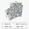 Estampado en Caliente Tema Floral Plato de Papel Desechable Personalizado Grado Alimenticio Plato Redondo Fiesta de Picnic Plato para Cena Uso Diario en el Hogar 1