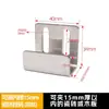Soporte de Gancho para Azulejos de Acero Inoxidable Soporte de Exhibición en Pared Tablero de Clips Soporte en Forma de U Ganchos Secos Accesorios